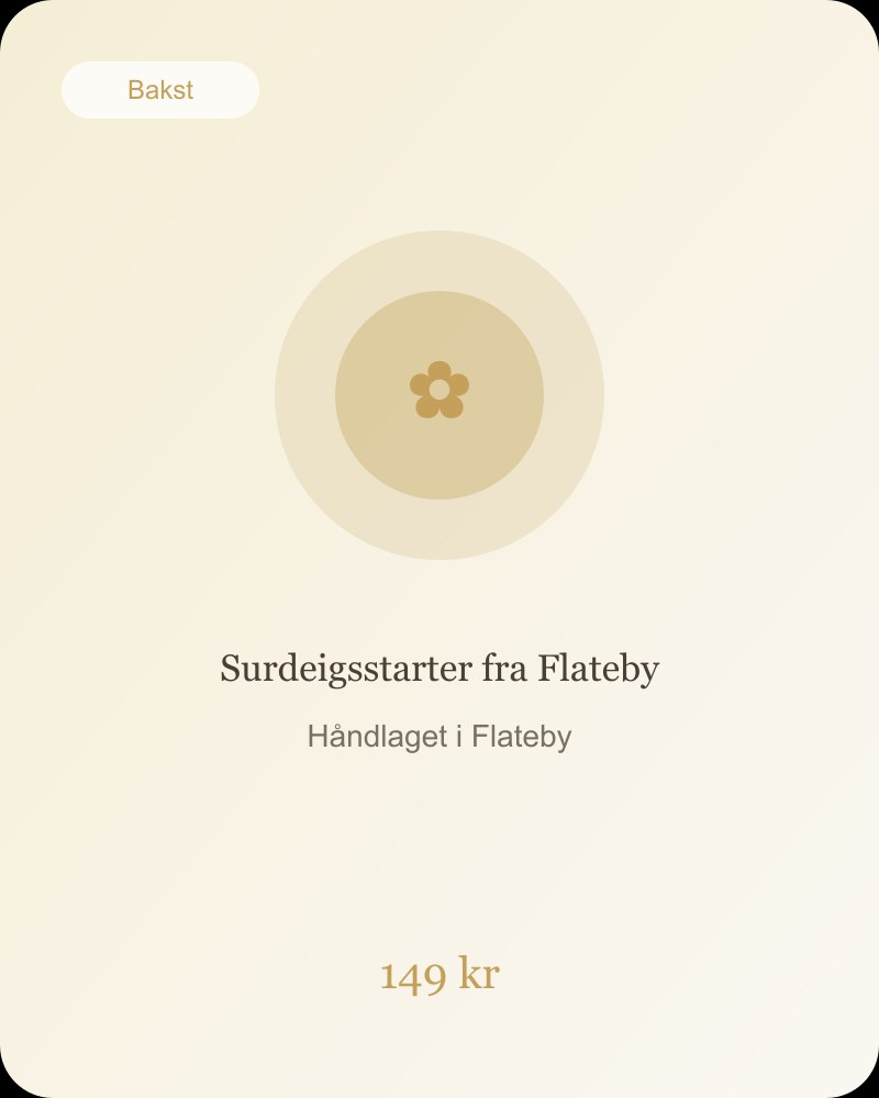 Surdeigsstarter fra Flateby